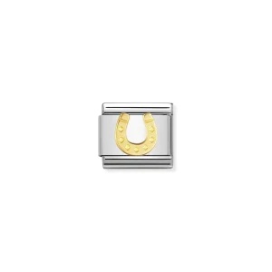 Nomination Symbol link med gull, Hestesko