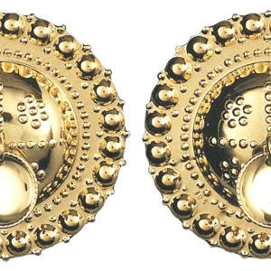 Borenåler 47 mm, Forgylt