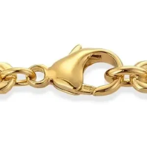 Anker Armbånd 5mm 19cm 585 Gull