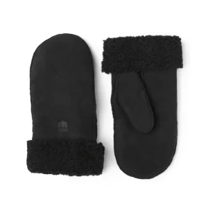 SHEEPSKIN MITT BLACK