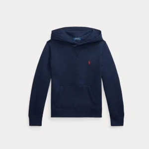 Polo Ralph Lauren – Hettegenser med brodert logo – Marineblå – Unisex – 8-20 år