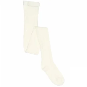 MP – Strømpebukse med Struktur – Offwhite – Unisex – 1-10 år