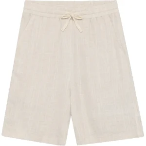 Grunt – Ole linshorts – Sand – Gutt – 8-16 år