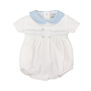 Babidu – Romper – Blå – Gutt – 0-1 år