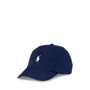 Polo Ralph Lauren – Cap med brodert hest – Blå – Gutt – 2-20 år