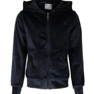 Vilje & Ve – Hermine velourjakke – Midnight Blue – Jente – 6-12 år