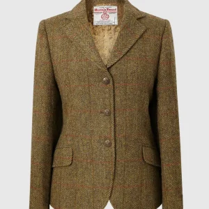 CLAIRE HARRIS TWEED MUSTARD