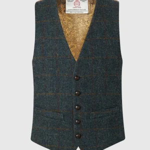 IAIN WAISTCOAT BLUE MULTI