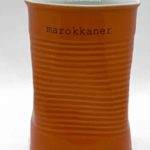 Porselenskopp marokkaner, oransje