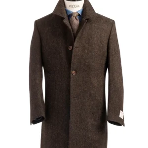 LENNIE COAT HARRIS TWEED
