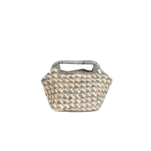 MANIA CLUTCH GREY-NATUR