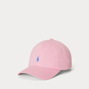 Polo Ralph Lauren – Caps med brodert hest – Rosa – Unisex – 2-20 år