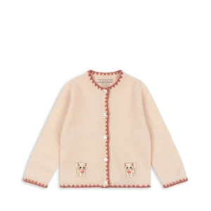 Konges Sløjd – Colette cardigan – Rosa – Jente – 4-8 år