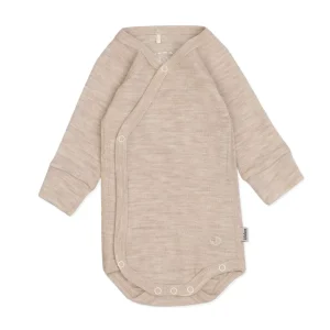 Lillelam – Ullbody Mini – Lys beige – Unisex – 0-1 år