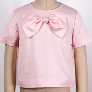 Prinsessefin – Celeste bluse med sløyfe – Rosa – Jente – 4-12 år