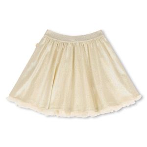 Billieblush – Glitterskjørt med tyllfôr – Gull – Jente – 4-12 år